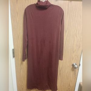 Zara tunic Turtleneck blouse with slits on the sides Sz M. New with tags